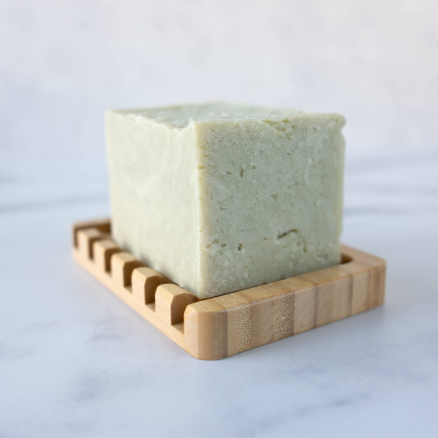 Sustainable Self-Draining Bamboo Soap Dish