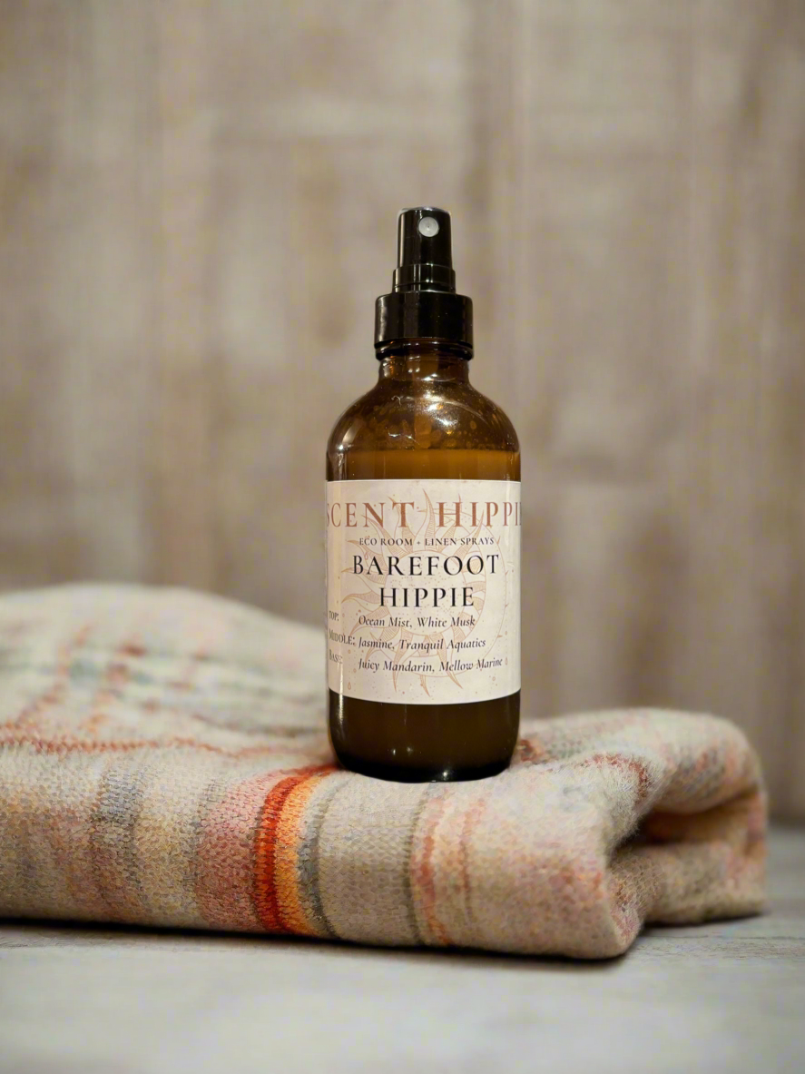 barefoot hippie eco room + linen spray